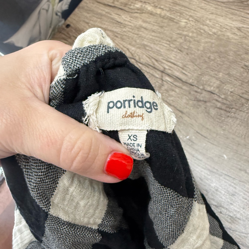 Anthropologie Ruffled Boat‎ Neck Top size xs - Picture 3 of 7